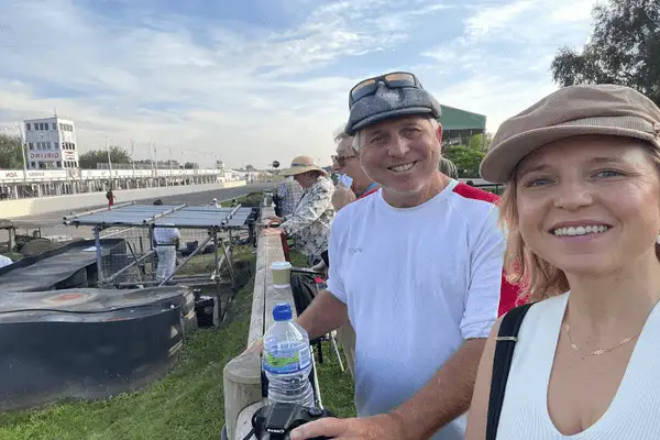 This week I got to experience a vintage motorcar race in rural England with my dad.