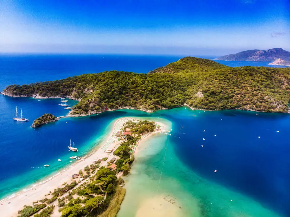 The Blue Lagoon at Ölüdeniz—Turkey’s postcard-perfect beach.