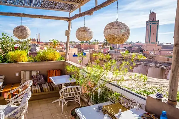 View of Marrakesh and old medina, Morocco. ©iStock/Olena_Z