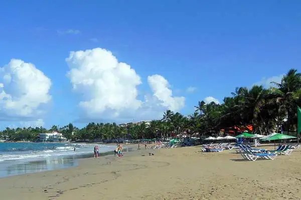 The beach at Cabarete is a popular place to while away sunny days.
