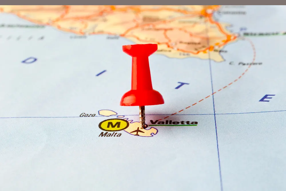 Malta’s central Mediterranean location offers easy, affordable travel across Europe and beyond.