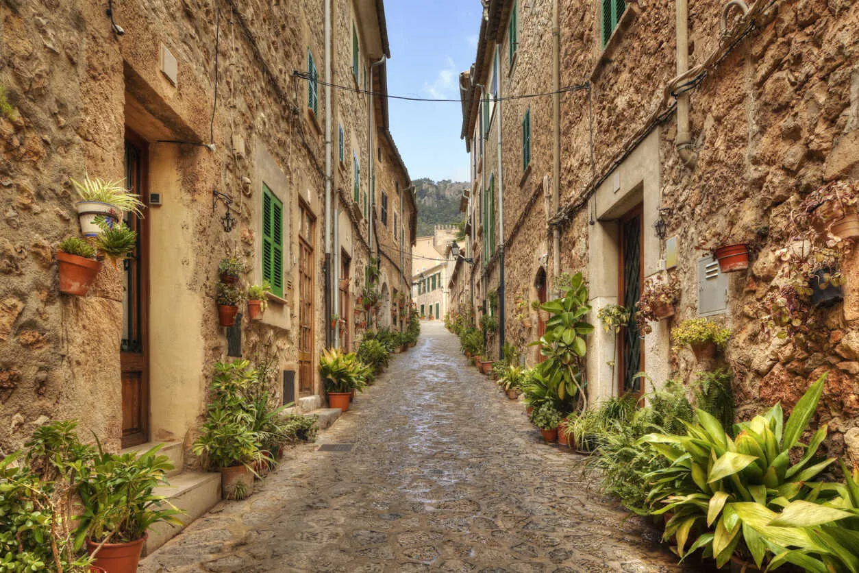 Explore the picturesque village of Valldemossa.