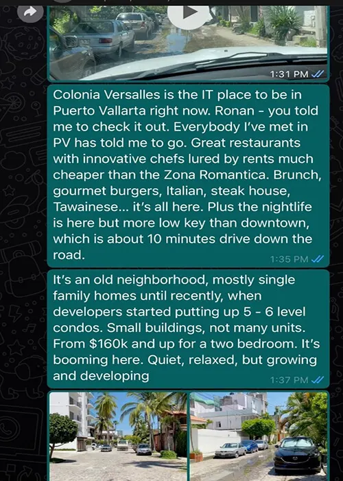 My WhatsApp Scouting Group has been lighting up with messages from Jason’s trip to Puerto Vallarta.