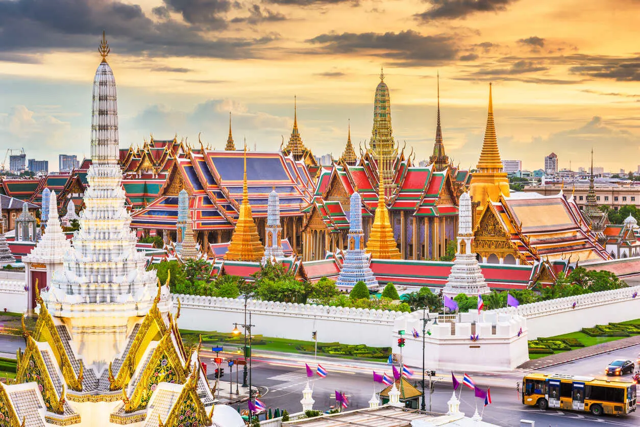 Cool, dry air makes temple-hopping in Bangkok far more comfortable.