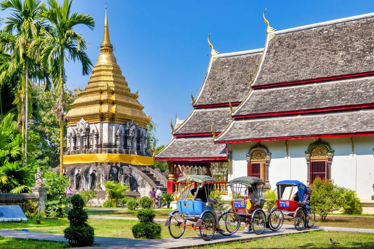 Chiang Mai offers golf, historic sites, and teaching opportunities in a vibrant expat-friendly city.