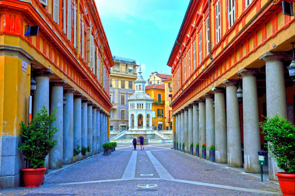 Acqui Terme centers around La Bollente, the town’s healing thermal springs.