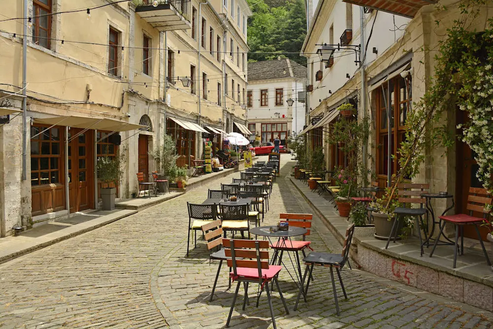 Coffee culture thrives in Albanian cities—cafés are a daily ritual, not a luxury.