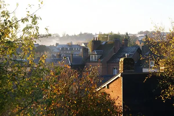 Georgia has settled in the pretty town of Bernay in the heart of Normandy.