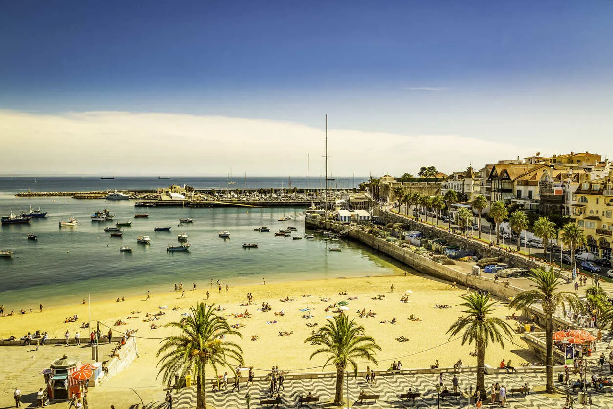 Elegant seaside town with beaches and a laid-back Riviera vibe.