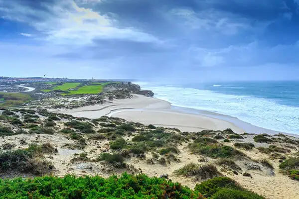 My condo in Praia D’El Rey sits right up to this stunning beach.