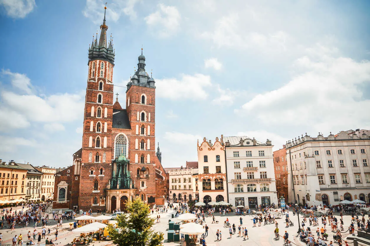 Jim and Rita enjoyed a scenic (and affordable) journey to Krakow by bus.