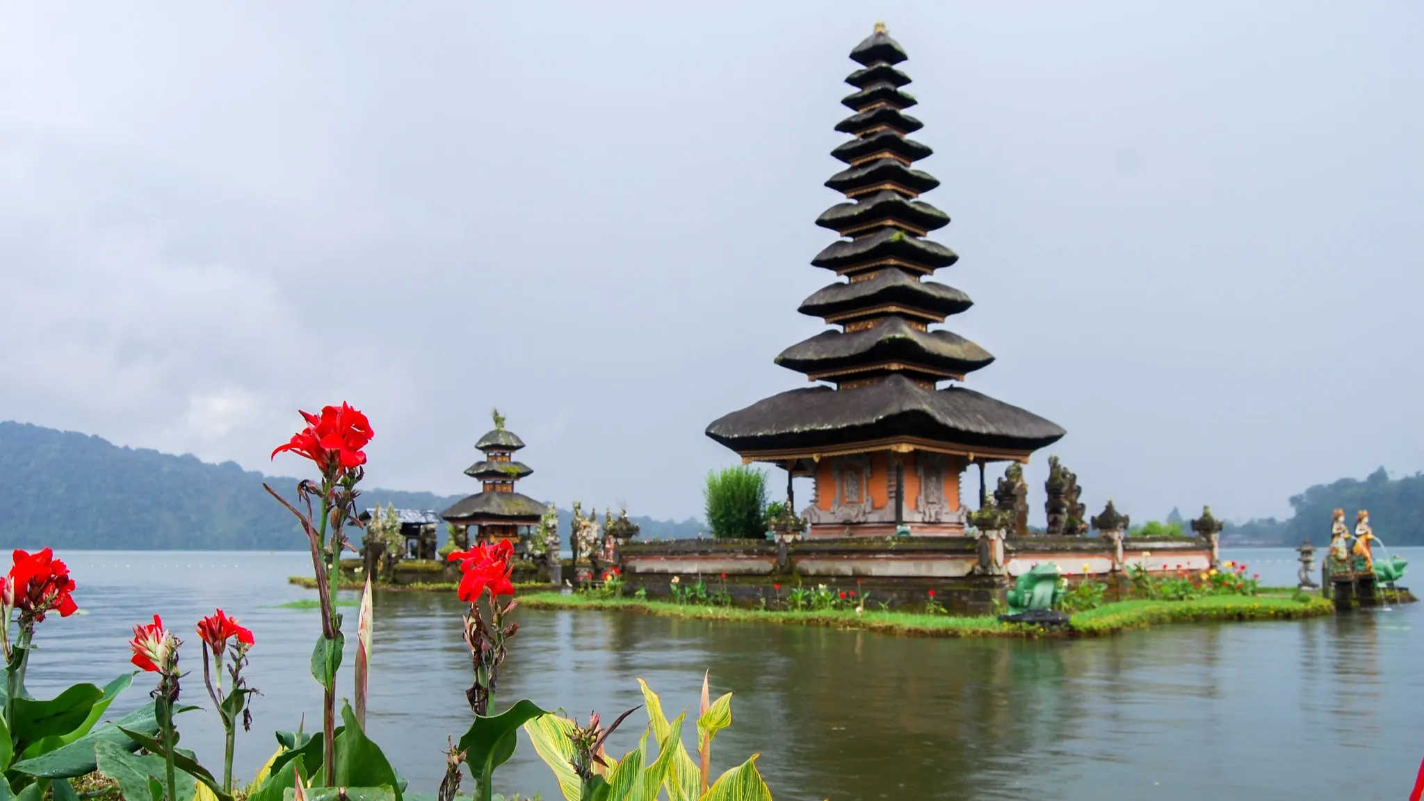 Lake Bratan Temple, Bali, Indonesia