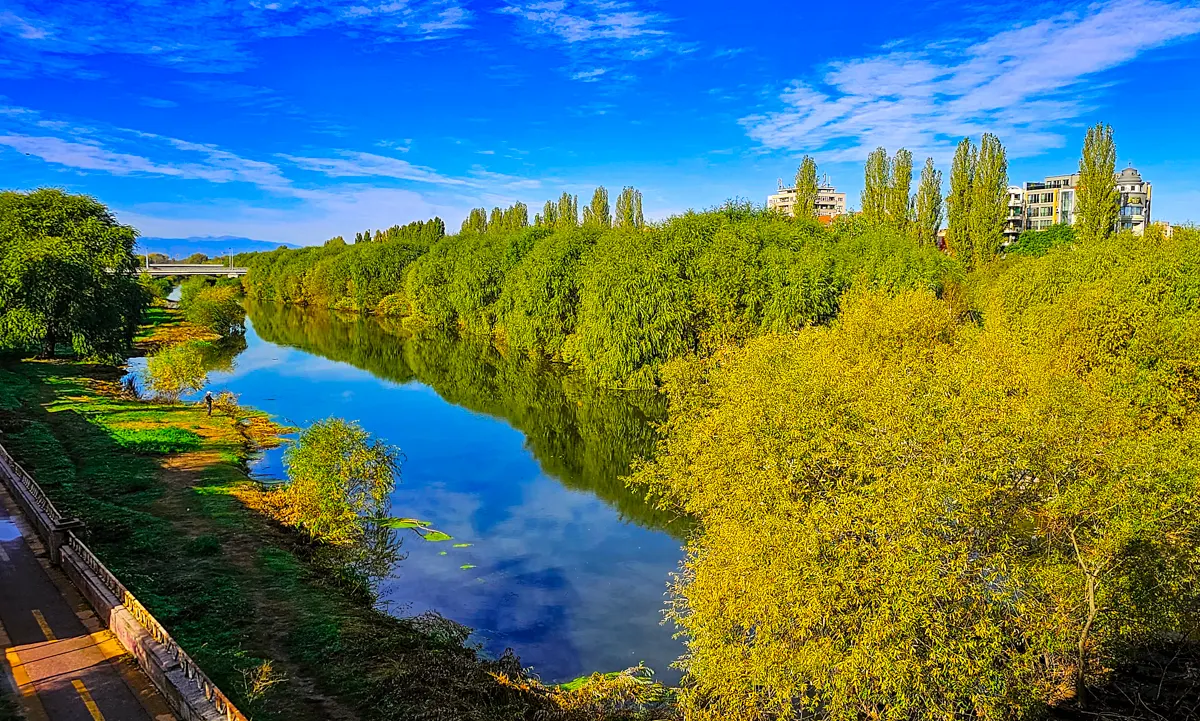 Maritsa River, Plovdiv.