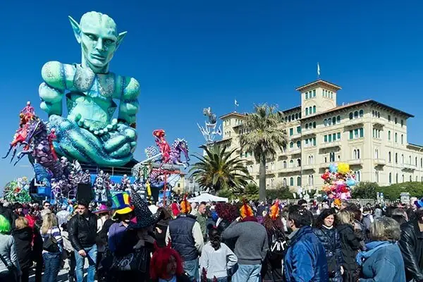 Viareggio, Italy offers an offbeat alternative to better known carnival celebrations worldwide. ©Dreamstime.com/jborzicchi