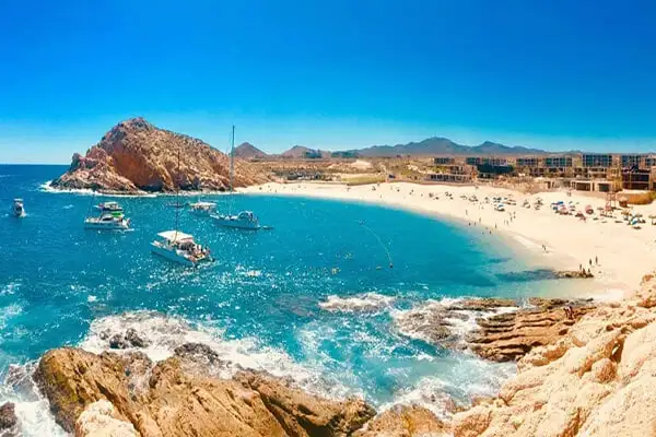 My favorite beach in Cabo—Santa Maria.