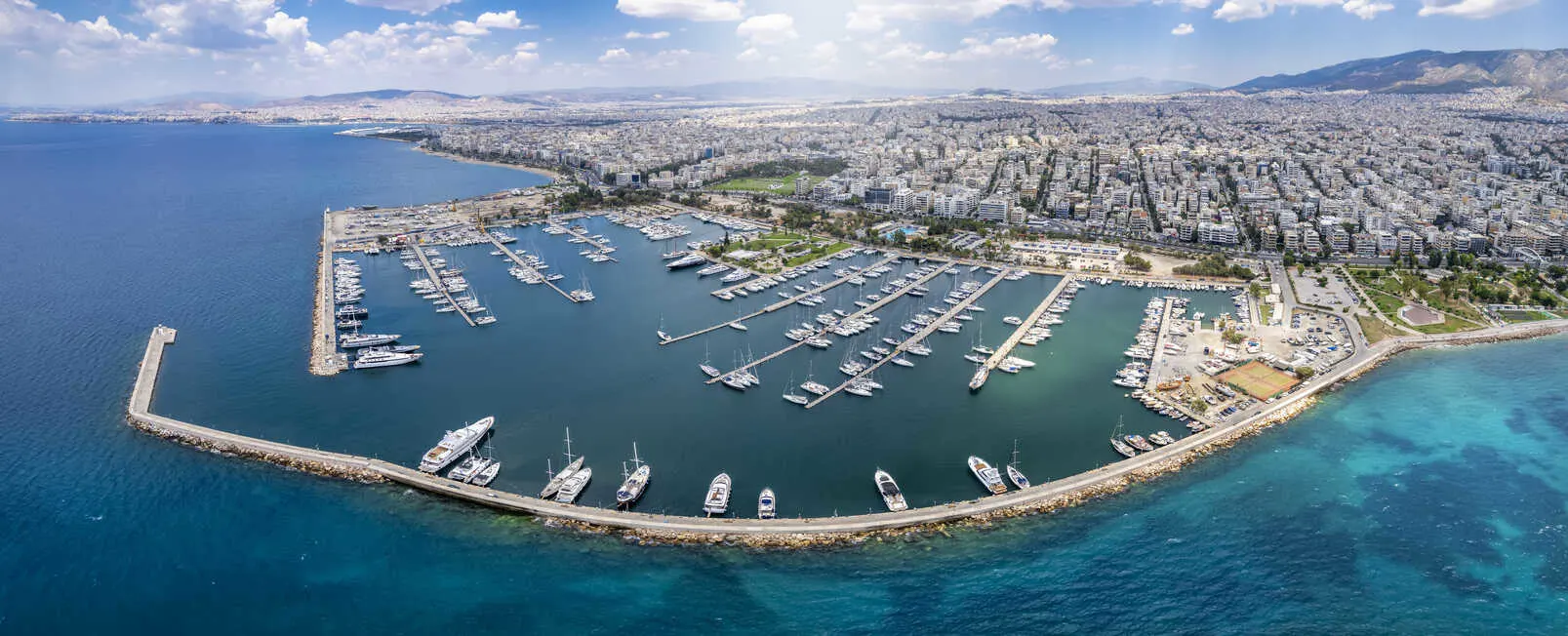 Bustling marina life and lively nightlife define Alimos’ coastal energy.