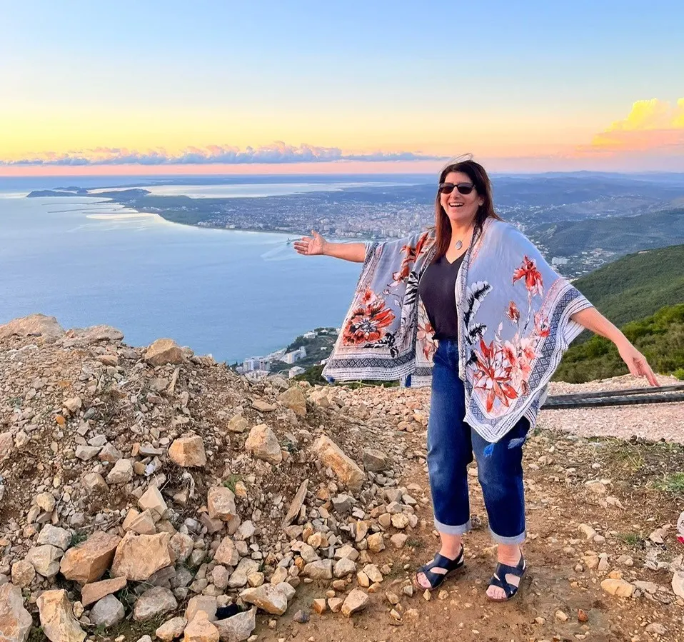 Cheryl found connection and calm in her new life in Tirana.