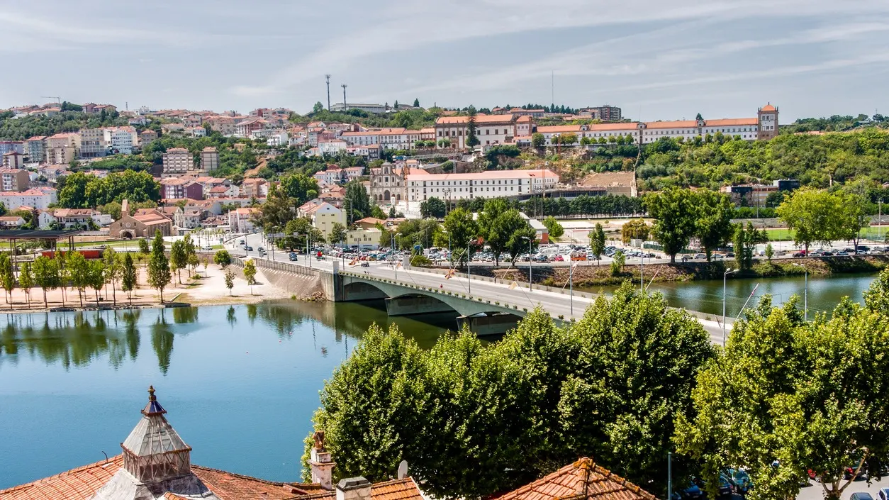 Santa Clara-a-Nova in Coimbra, Portugal.