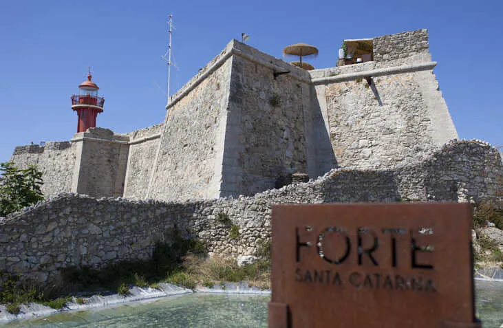 The historic Santa Catarina Fort.