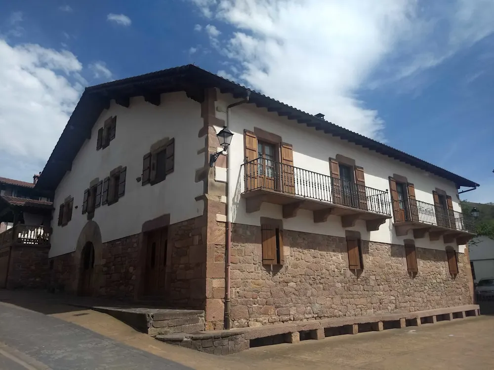 A classic Basque home blending stone, wood, and centuries of history.