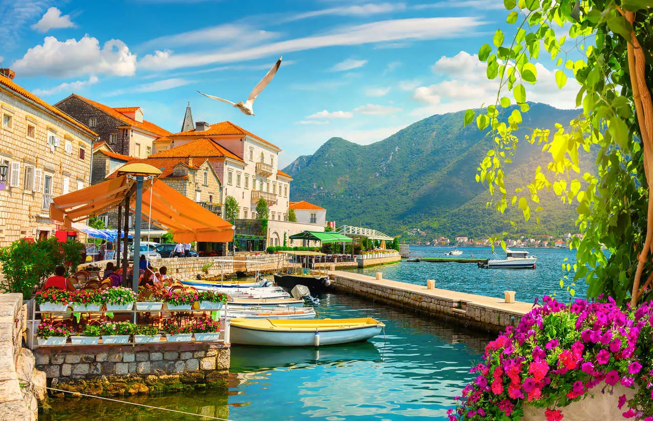 Perast, Montenegro: A tranquil town reminiscent of Lake Como’s beauty.