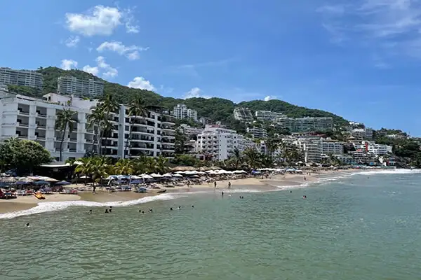 Los Muertos beach, in the heart of Puerto Vallarta’s Zona Romantica.