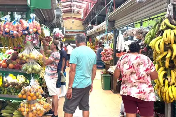 Grecia has a typical Costa Rican mercado central, where locals and expats shop for fruits, veggies, meat, fish, and more. Plus, there are little cafes and restaurants where you can take a break from shopping.