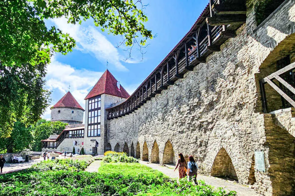 The Danish Kings Garden in Tallinn.