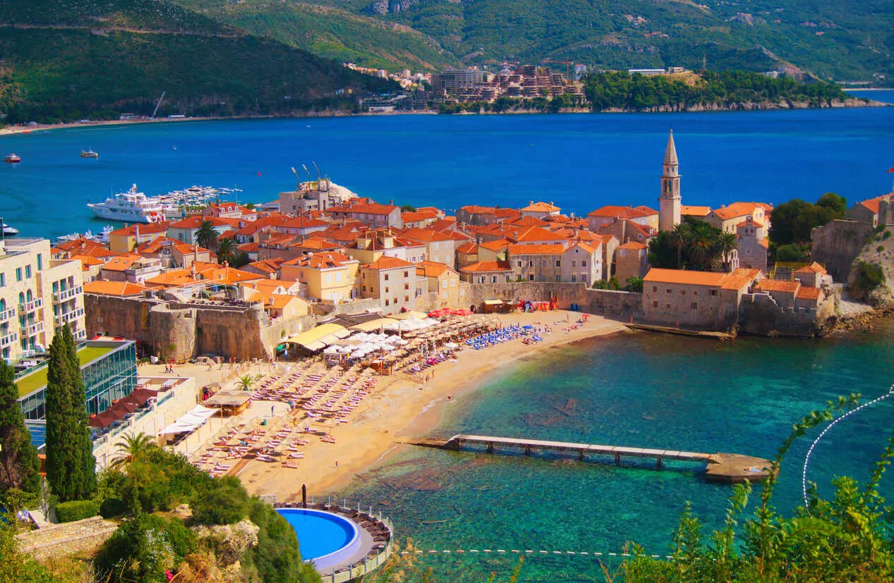 Budva is known for its stunning beaches, vibrant nightlife, and well-preserved Old Town.