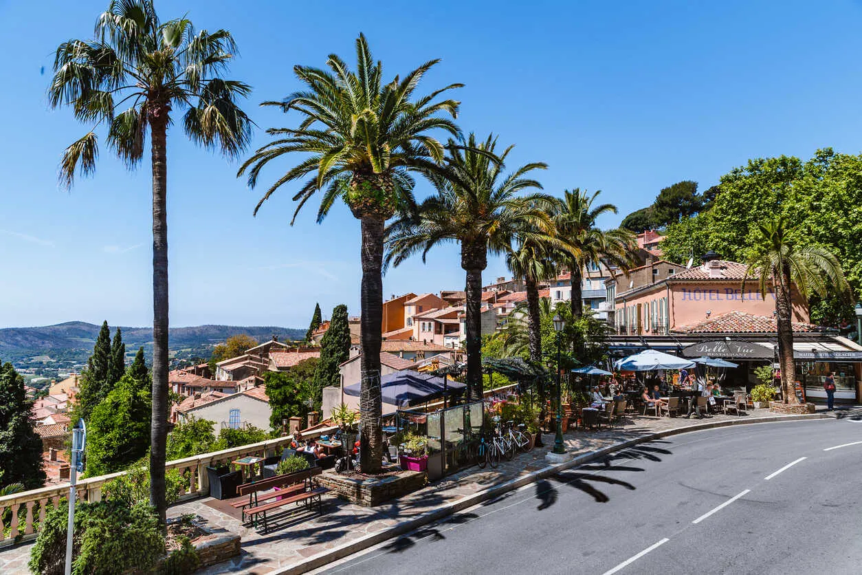 The scenic drive to Bormes showcases some of southern France’s best coastline.