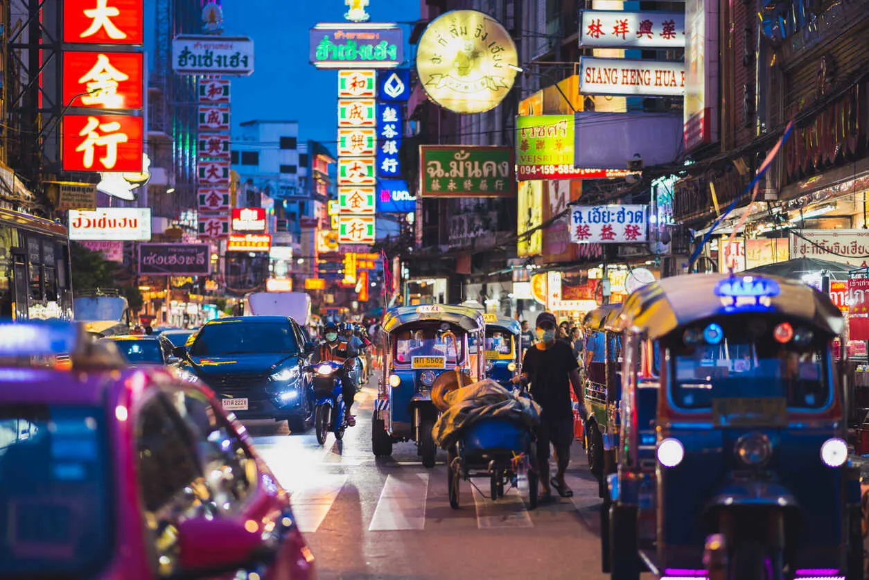 Arriving in Bangkok: A 25-hour flight sparked the beginning of an adventure into the unknown.