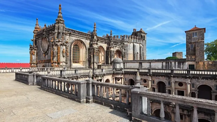  The historic Convent of the Order of Christ in Tomar.