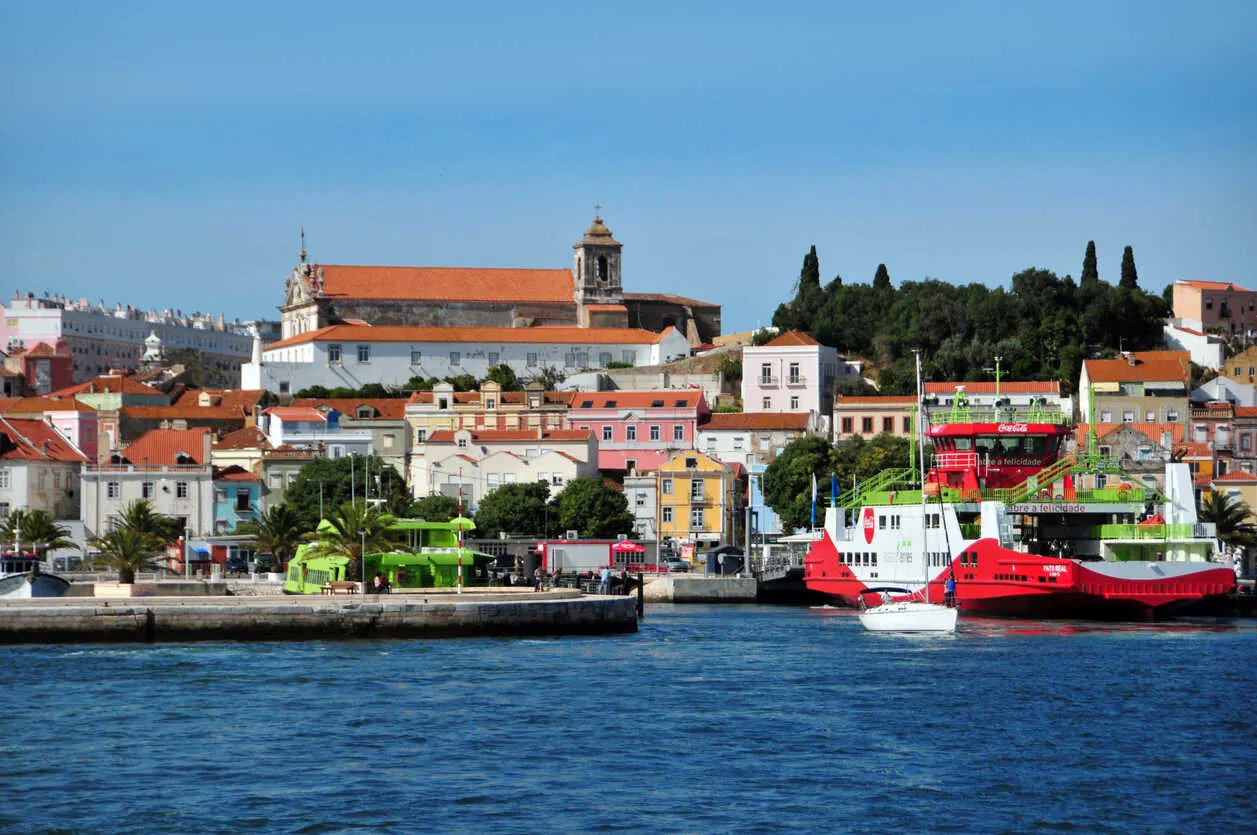 The bustling port of Setúbal, a gateway to some of Portugal's finest beaches.