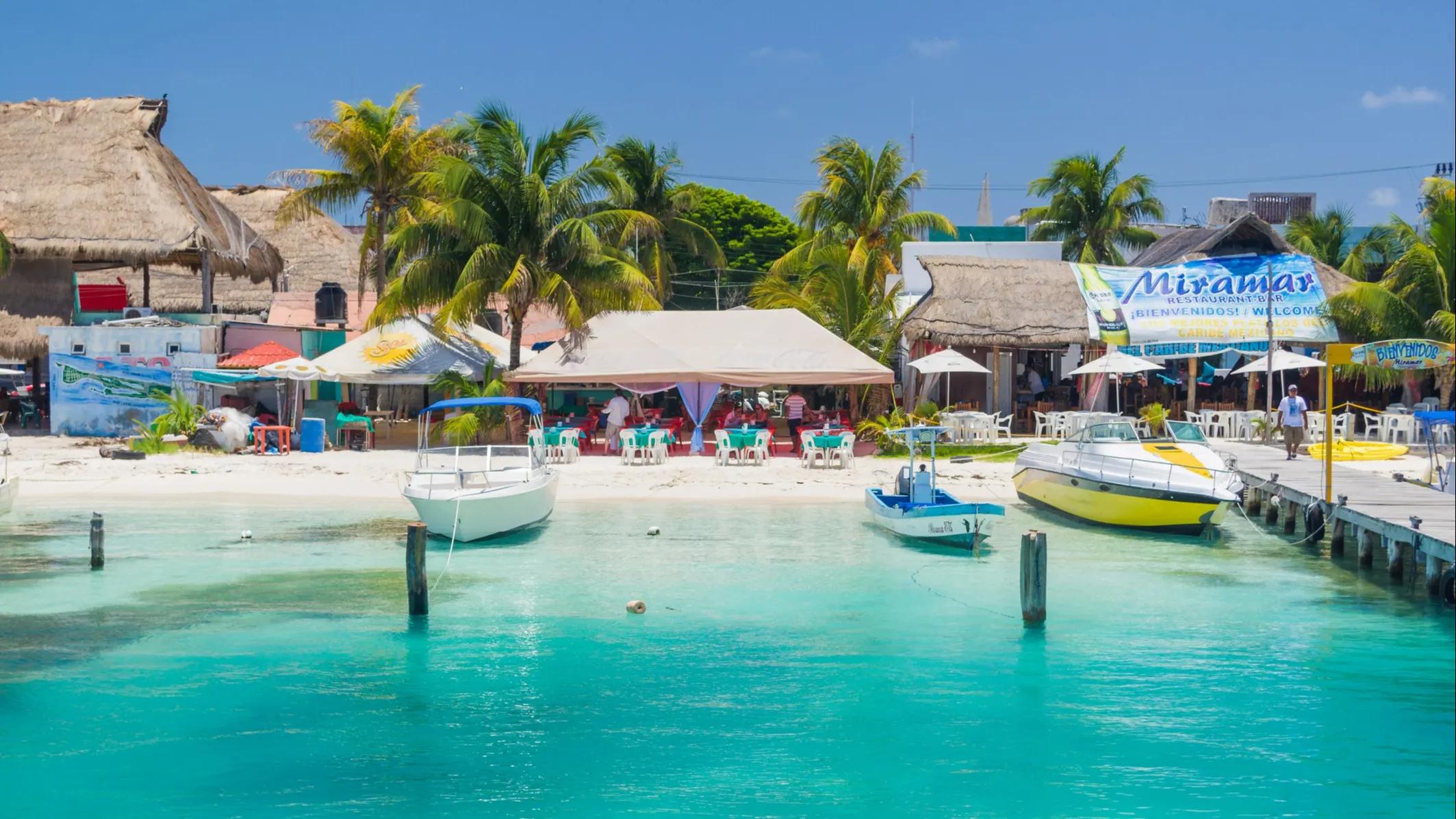 Your sailing adventures can start close to home...Mexico’s Isla Mujeres is a popular spot for sailors