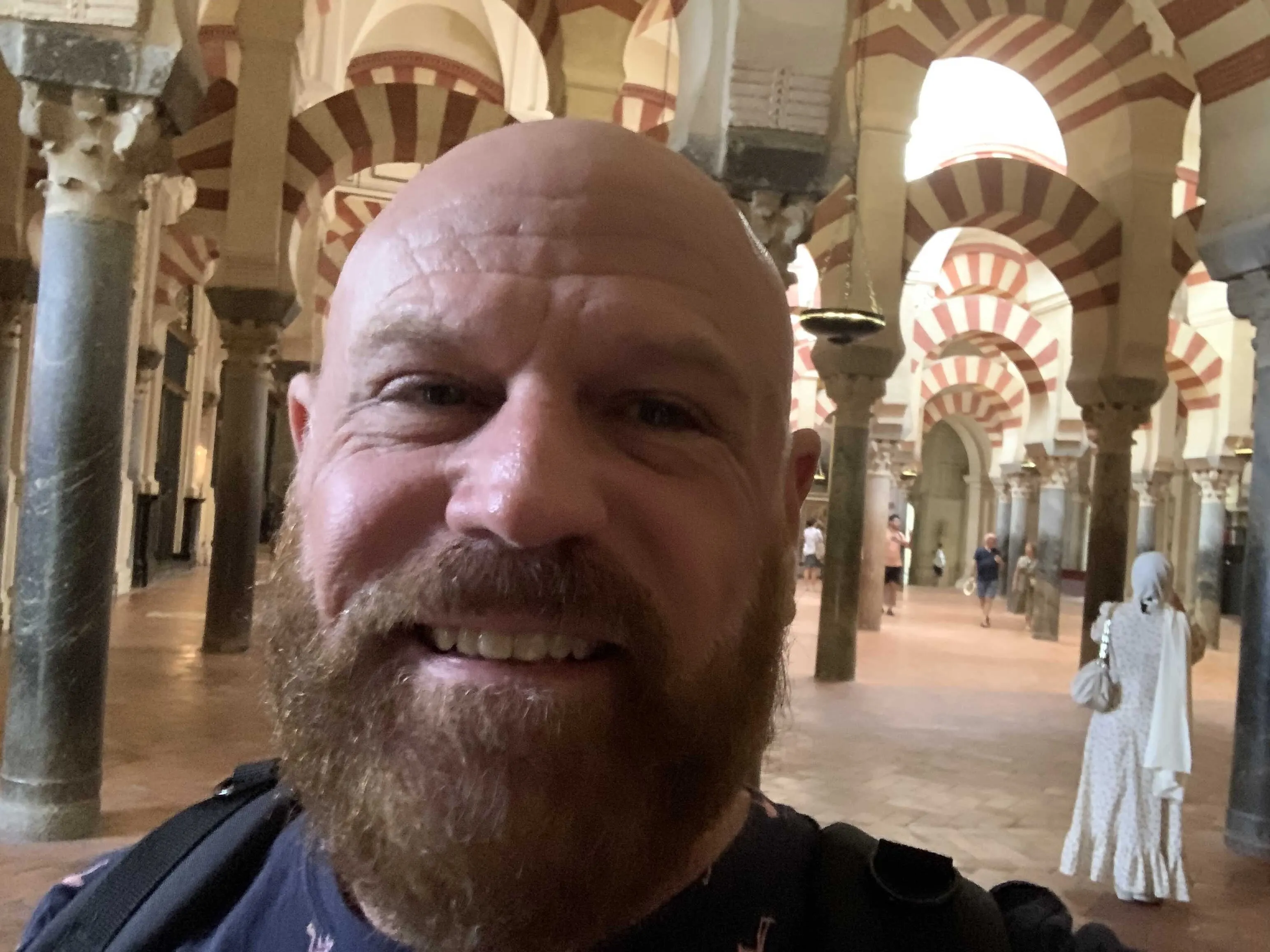 Jeffrey explores the stunning arches and intricate details inside Córdoba’s iconic Mezquita.