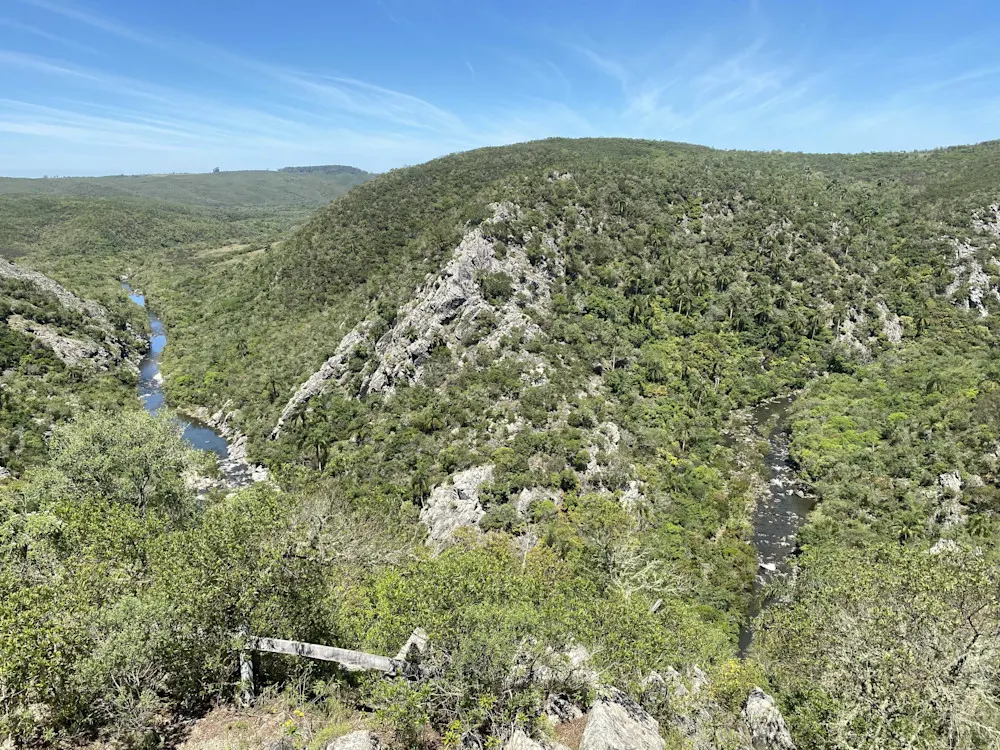 Quebrada de los Cuervos, Uruguay’s deepest canyon and wildlife haven.