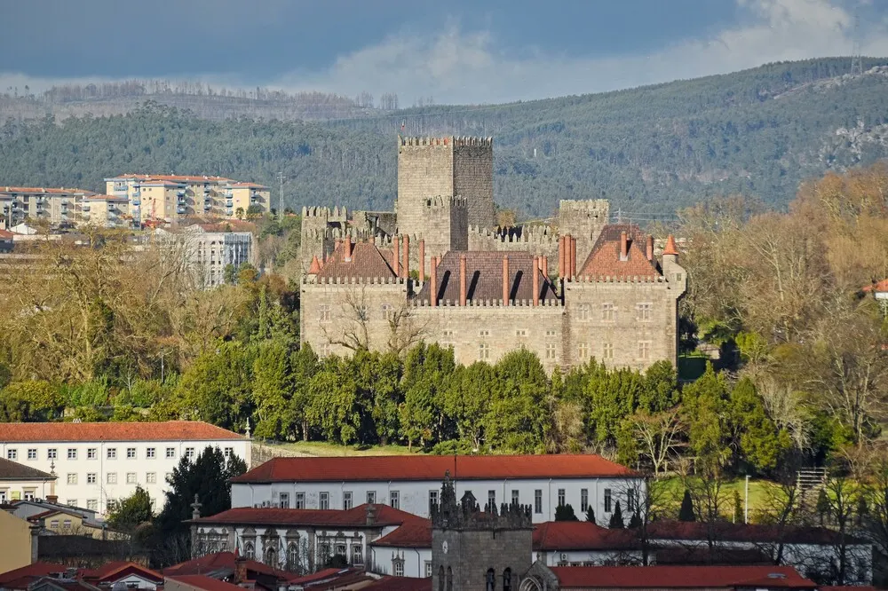 Medieval Guimarães, with its castle and ducal palace, echoes Portugal’s royal roots.