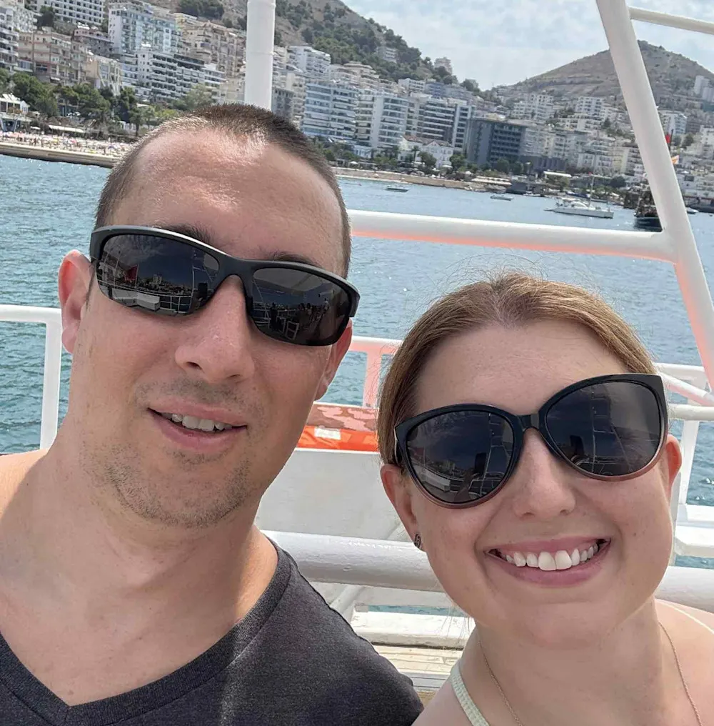 Meredith and Ian, from Georgia, have settled in the coastal city of Durrës.