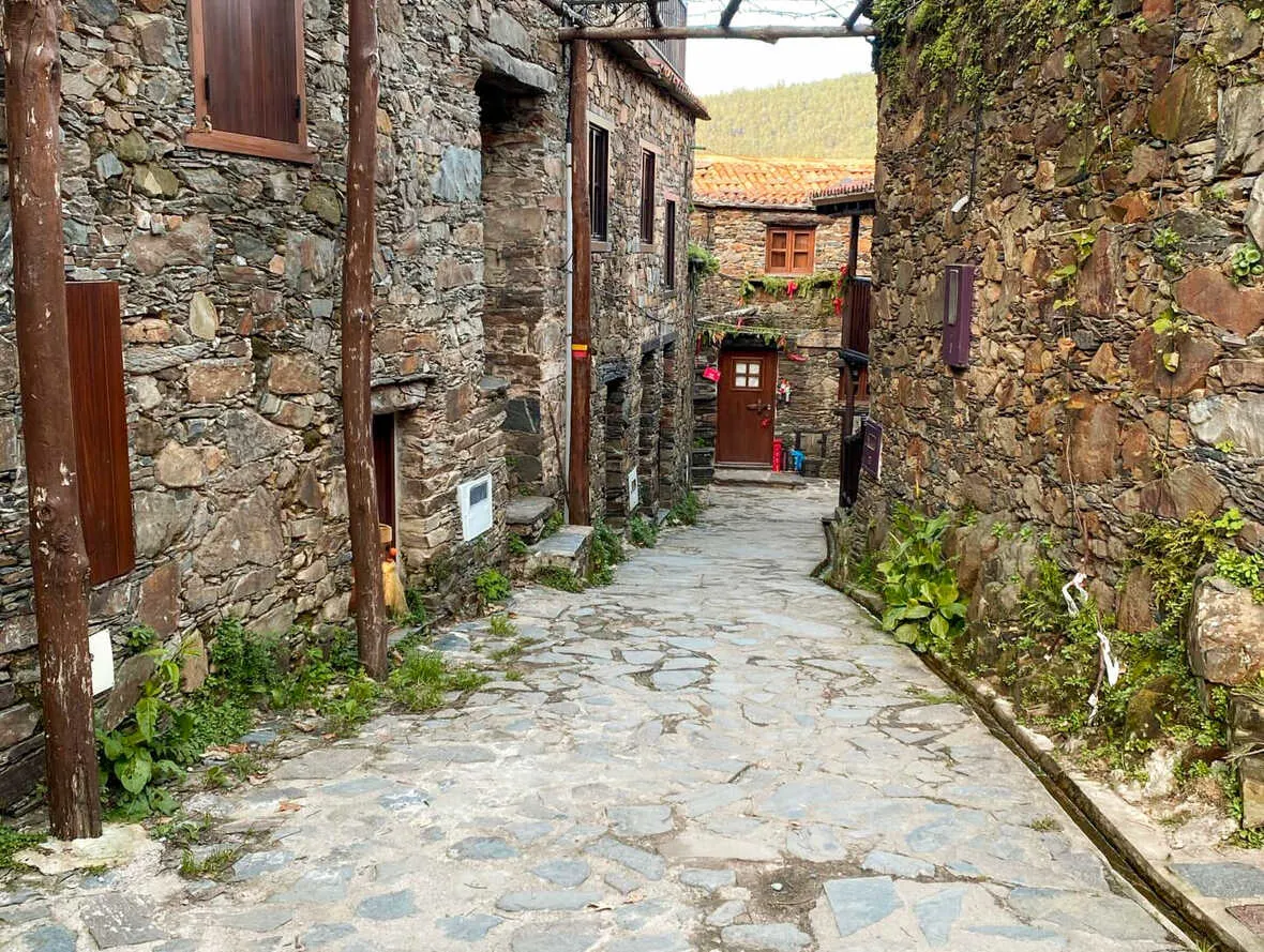 Mountain trails and stone villages surround Lousã.