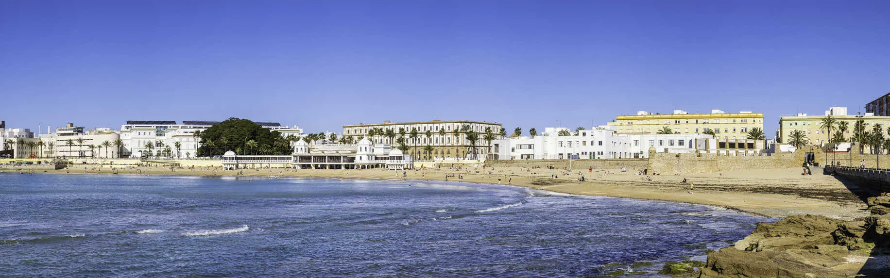 Historic Cádiz sits on a narrow peninsula surrounded by golden beaches and sea breezes.