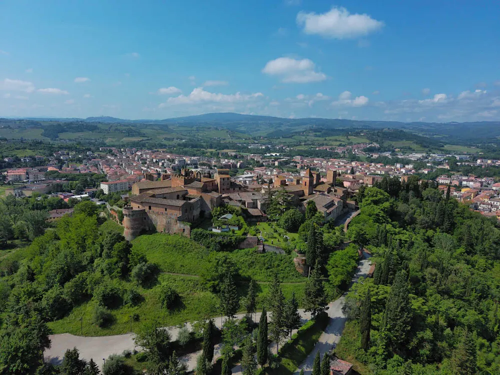 Certaldo’s walkable streets lead to vineyards, parks, and piazzas.