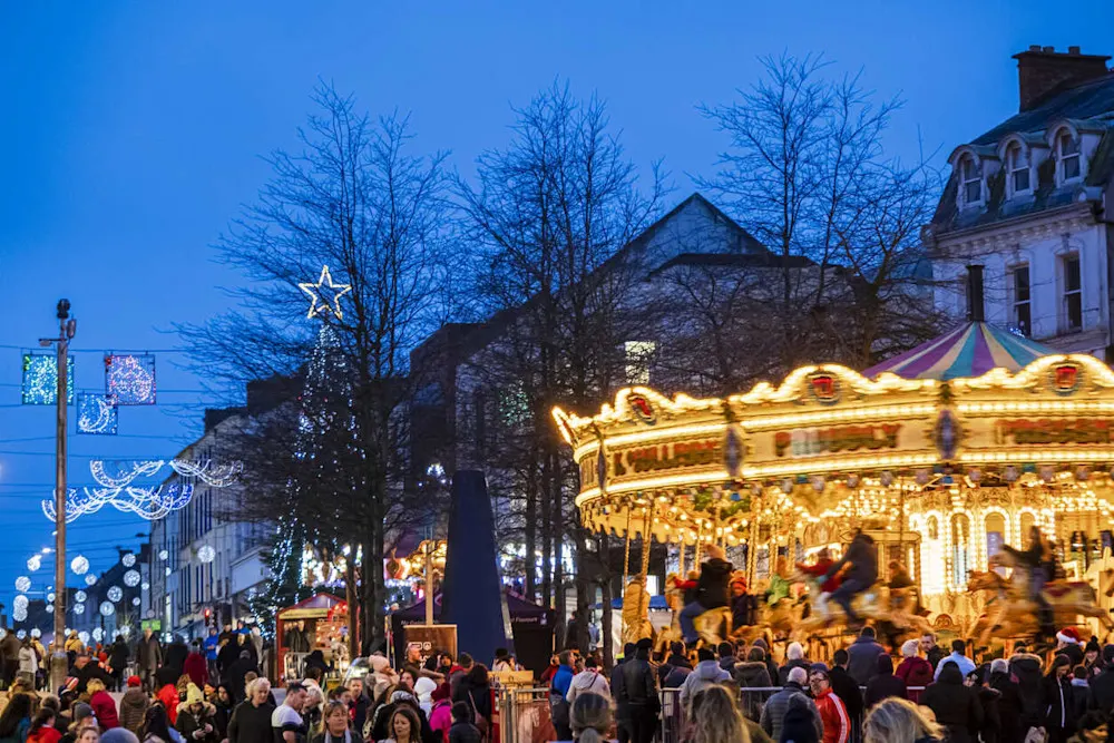Winterval brings festive magic to Waterford’s medieval streets.