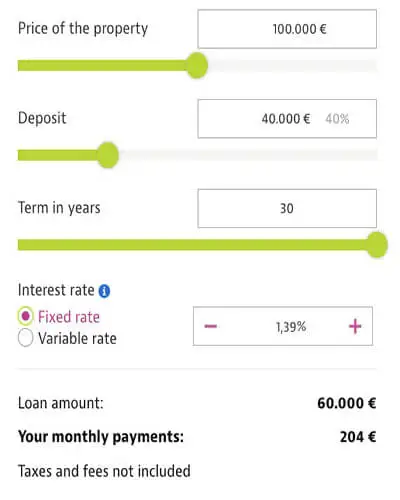 In USD you’re talking $46,897.60 down and monthly payments of $239.17.