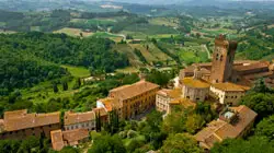 San Miniato, Italy is a picturesque hill town that is best known for its delicious white truffles. © akqjts - fotolia