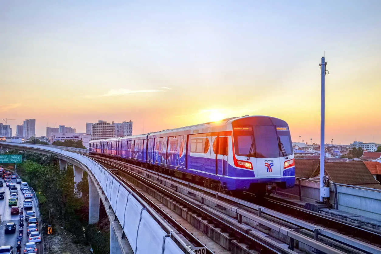 Bangkok’s Skytrain changed the city… and brought rent-paying tenants to the writer’s door.