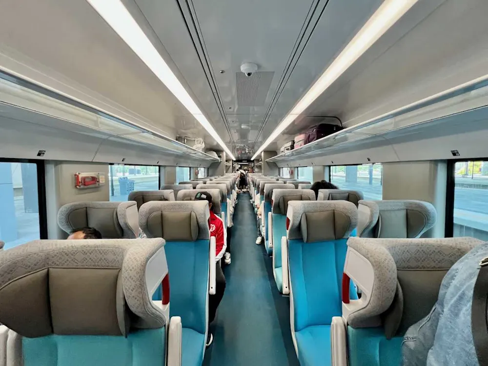 Smooth, modern, and built for comfort on long cross-country journeys.