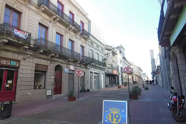 Piedras pedestrian street in Montevideo’s Ciudad Vieja.