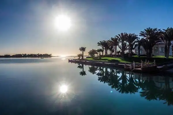 The Bauches spent time in this villa by the Red Sea in El Gouna, Egypt. This is not your regular sort of house sitting gig. ©Michael Bauche