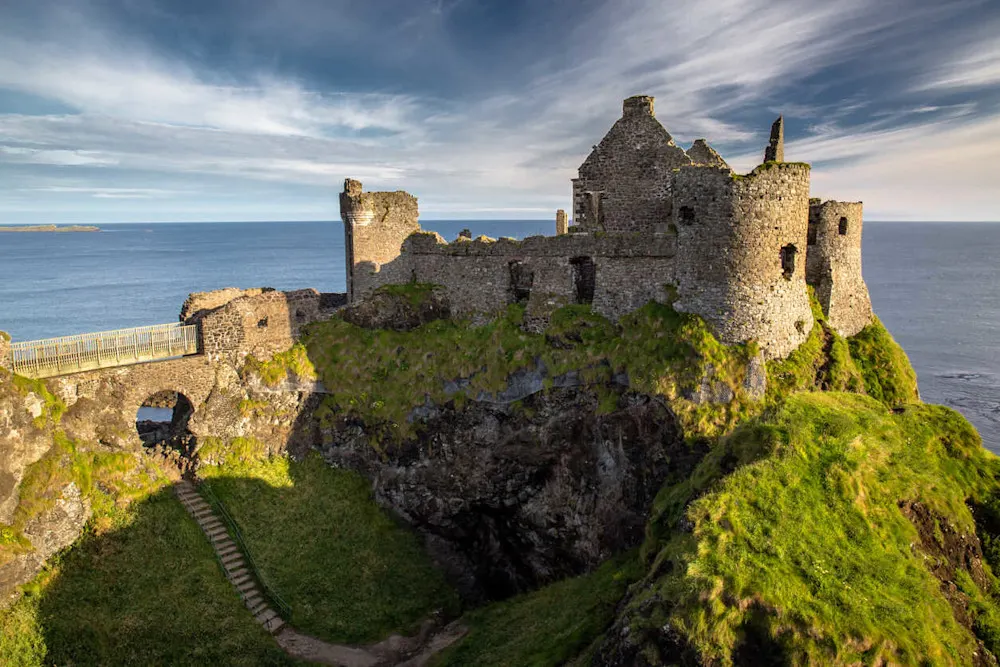 Dunluce Castle is just one of many historic sites along the Causeway Coast.