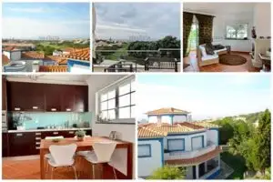 Pay as little as €373 ($455) a month for a two-bed condo in Praia D'El Rey.
